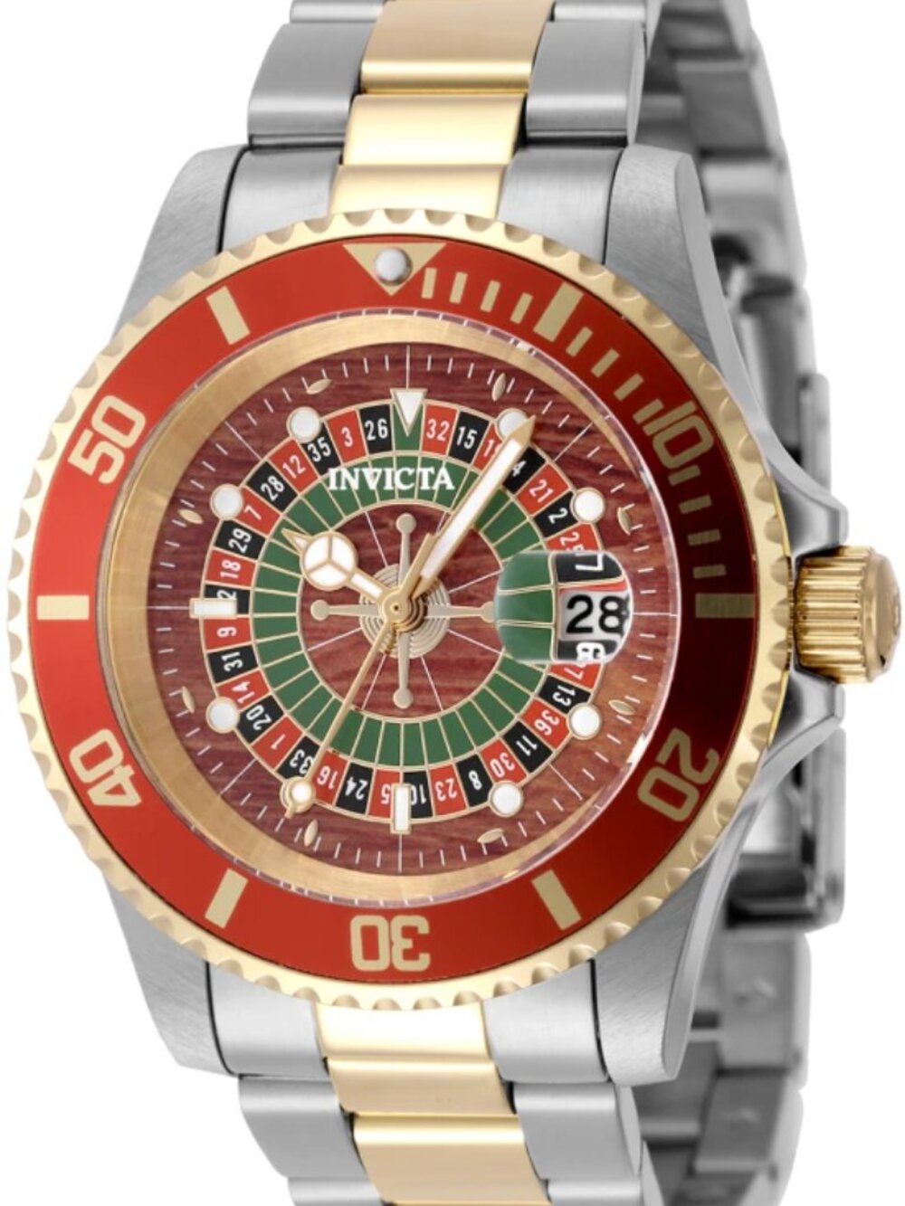 Invicta Pro Diver House of Cards Roulette (Model 50521)